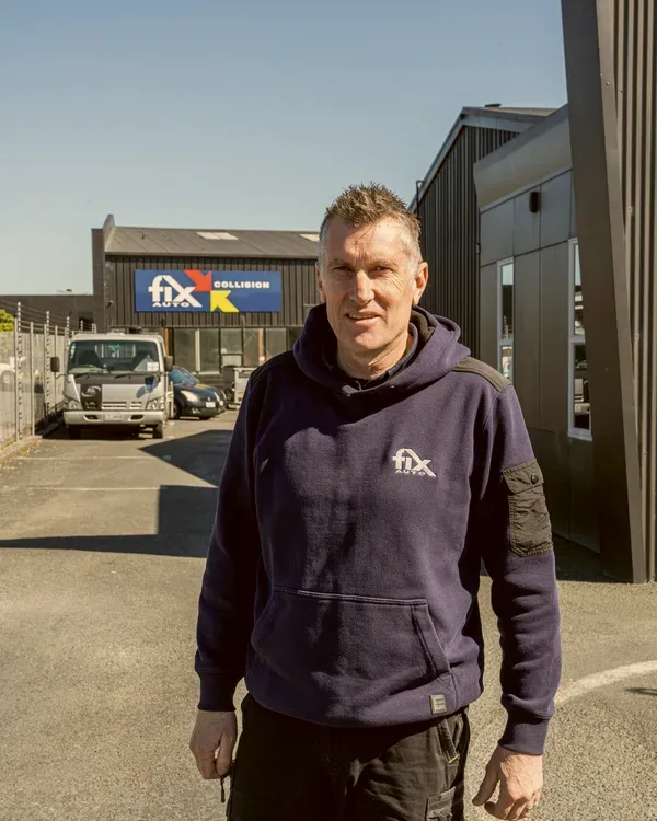 Glen Collinson, owner of Fix Auto Hamilton South