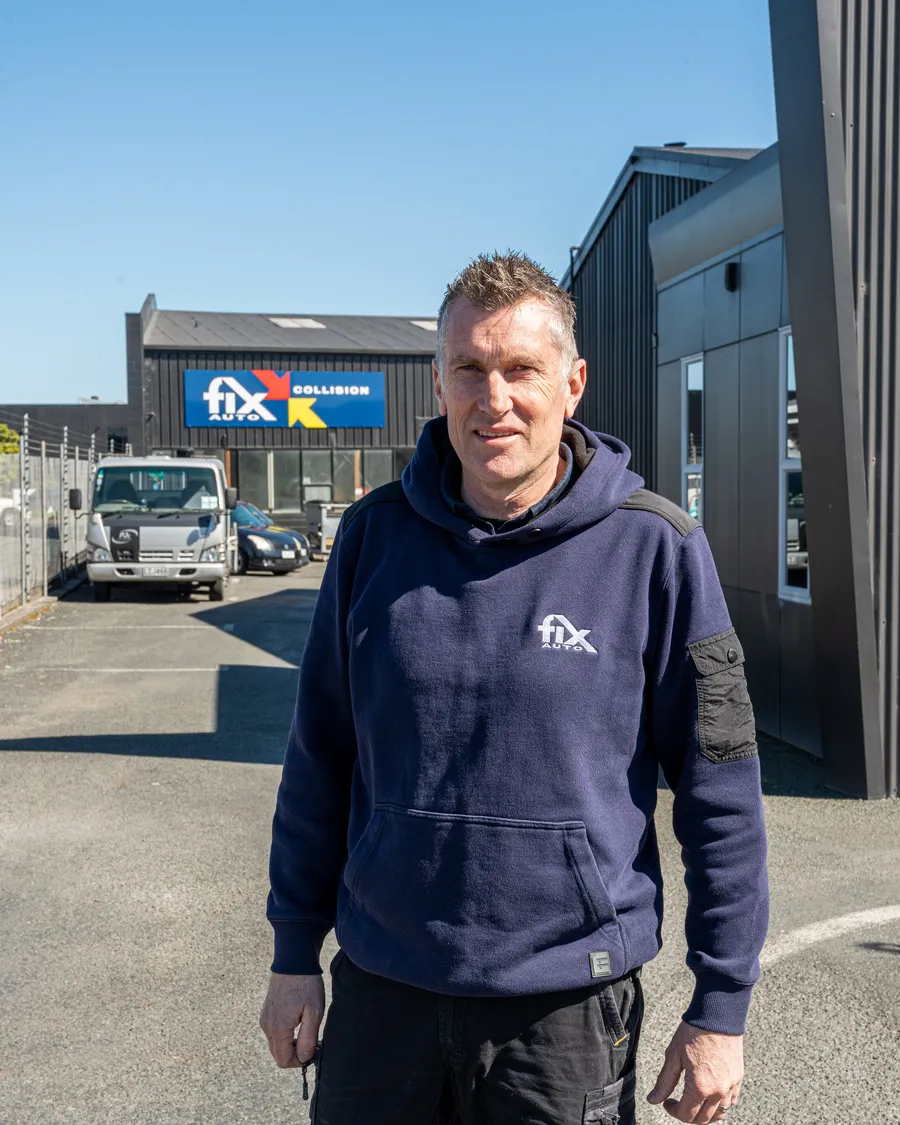 Glen Collinson, owner of Fix Auto Hamilton South